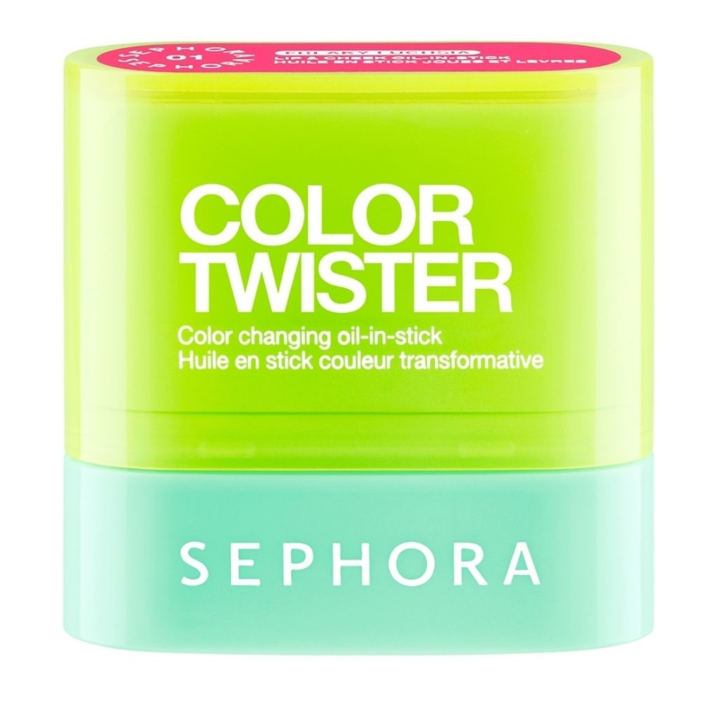 Lips & Cheek Blush On Sephora Color Twister Lip & Cheek Color Changing Oil in Stick Original