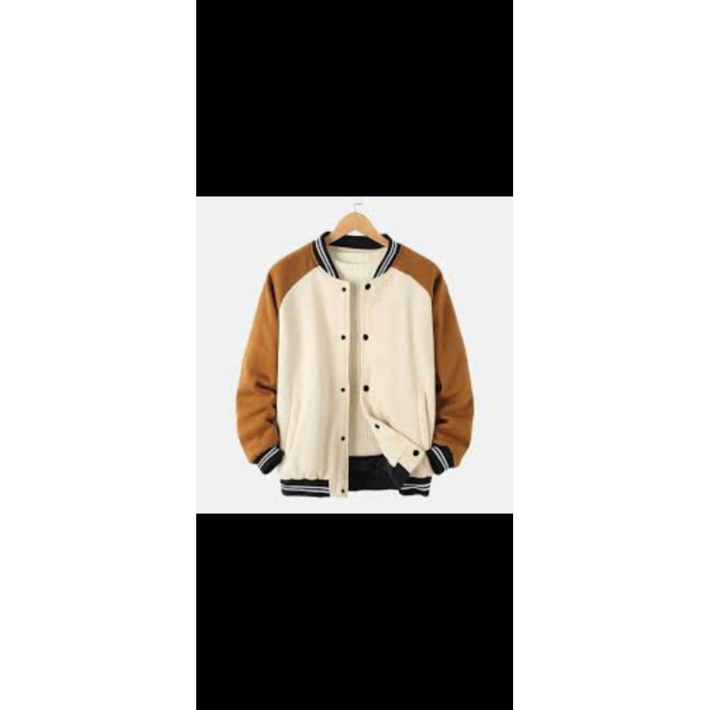 JAKET PRIA JUMBO VARSITY POLOS