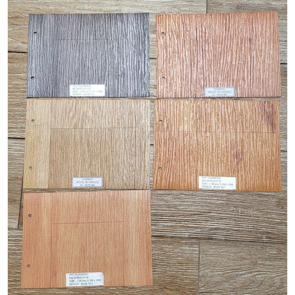 Karpet Lantai Vinyl Roll KOREA Bertekture - harga per M2