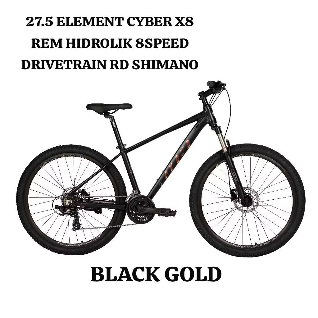 BATAM Sepeda Gunung MTB 27.5 ELEMENT Cyber X8 27,5