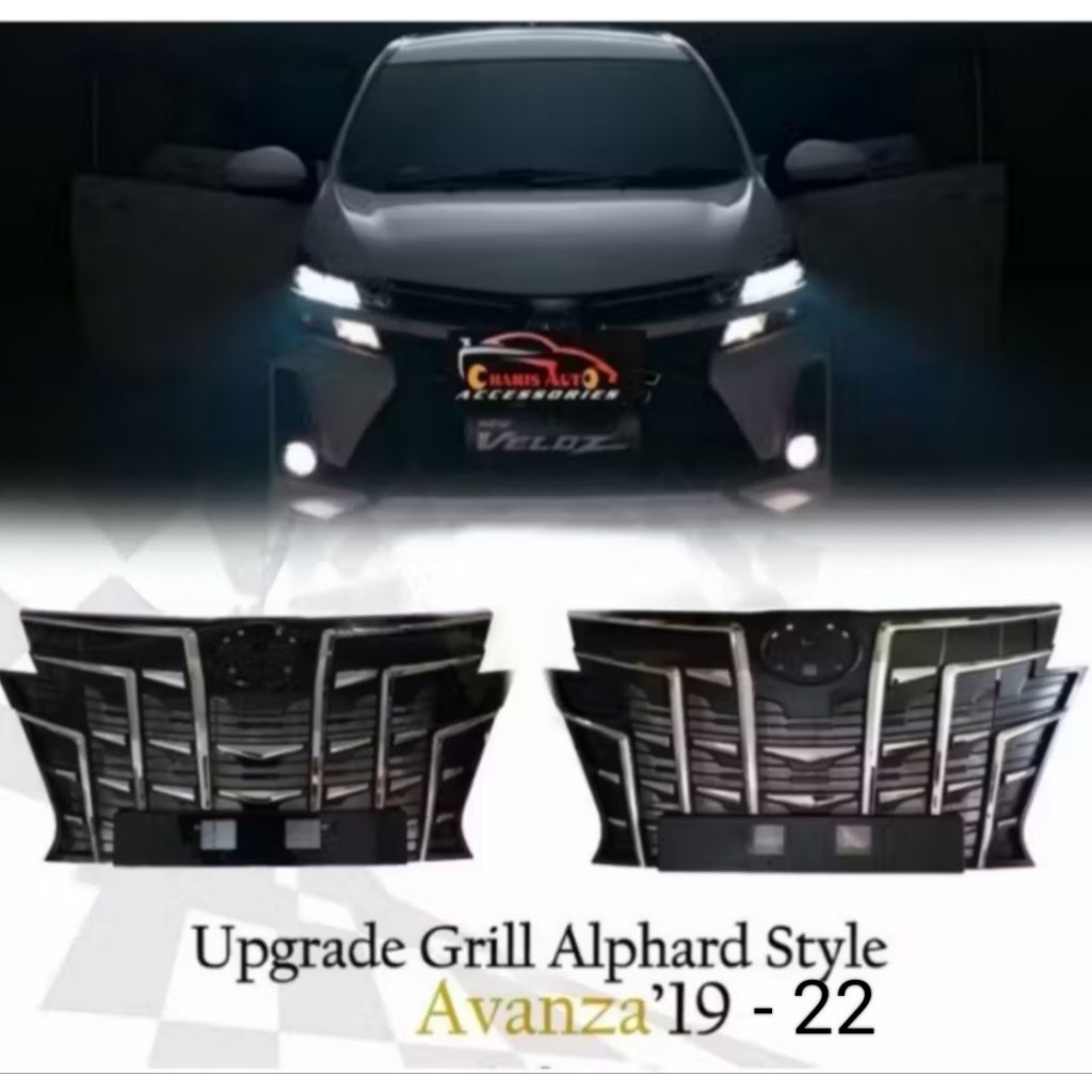 Grill Avanza 2019-2022 Model Alphard
