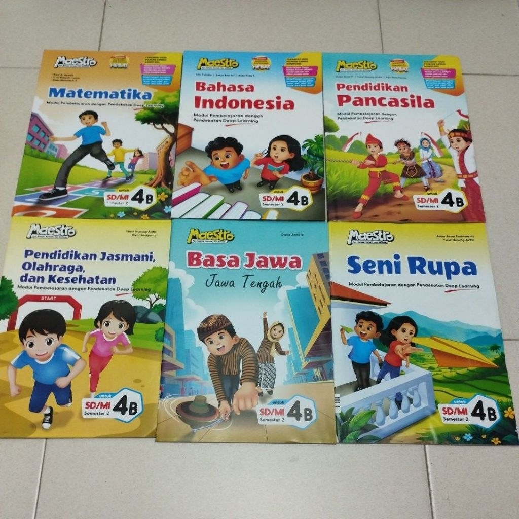 LKS MAESTRO KELAS 4 SD/MI SEMESTER 2 KURIKULUM MERDEKA
