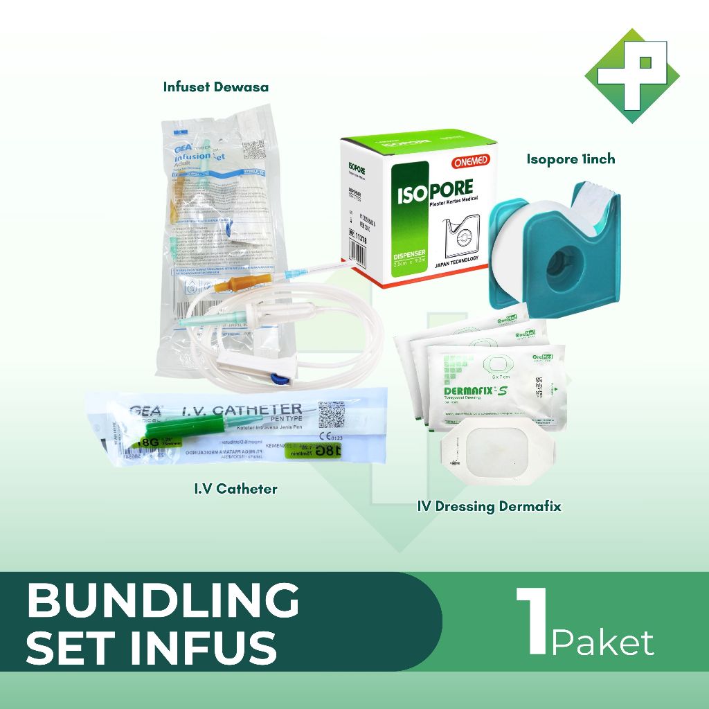 Bundling Infus Set | Perlengkapan Perawatan Kesehatan | PENTALOGY