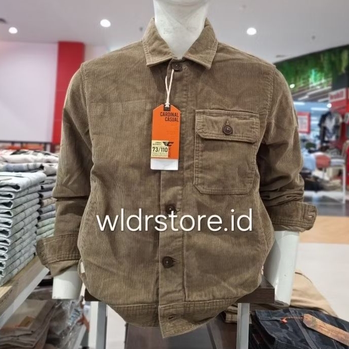 CARDINAL JAKET CORDUROY ORIGINAL PREMIUM 006 COKLAT