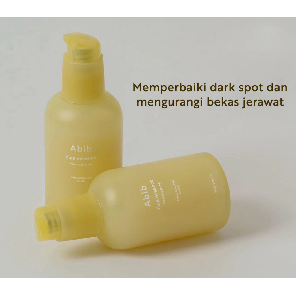 Abib Yuja Essence Vitalising Pump - 50 ml - Korea