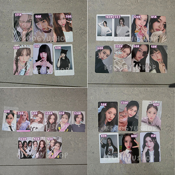 Hearts2Hearts H2H The Chase Style Focus Photocard PC POB Fansign Jakarta LD Lucky Draw Draw A-na Ye-