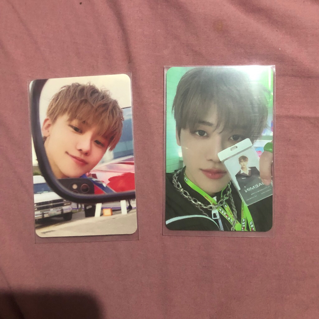 wts/want to sale pc/photocard nct jaemin glitch mode glitch ver, jaemin digipack beatbox spion