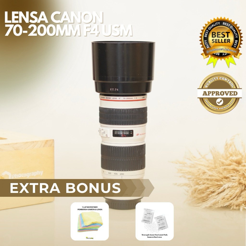 Lensa Canon 70-200mm F4 L USM murah