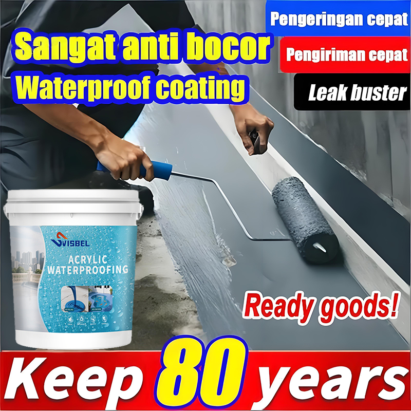 1000g Cat Anti Bocor Lem Anti Bocor Super Kuat Lem Anti Bocor Dan Rembes Cat Atap Rumah Anti Bocor W