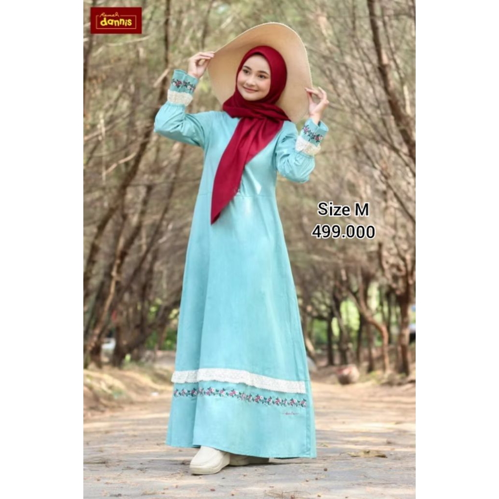 abaya dannis size M promo sale diskon cuci gudang // Dannis abaya