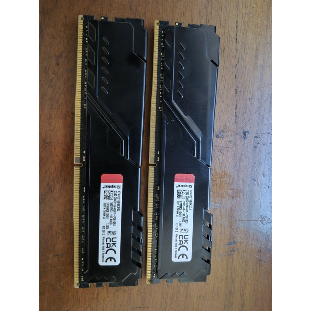 RAM DDR4 2X16GB Kingstone second