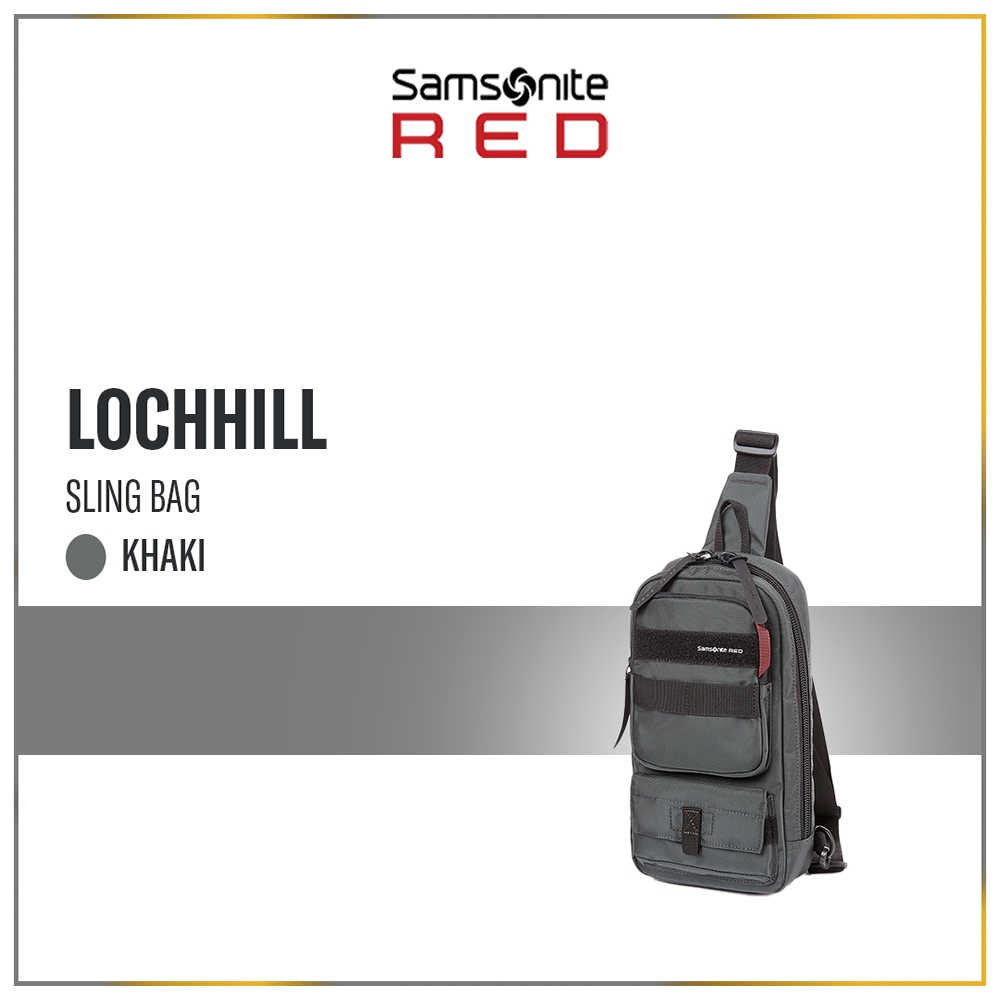 Samsonite Red Label Lochhill Sling Bag - Khaki