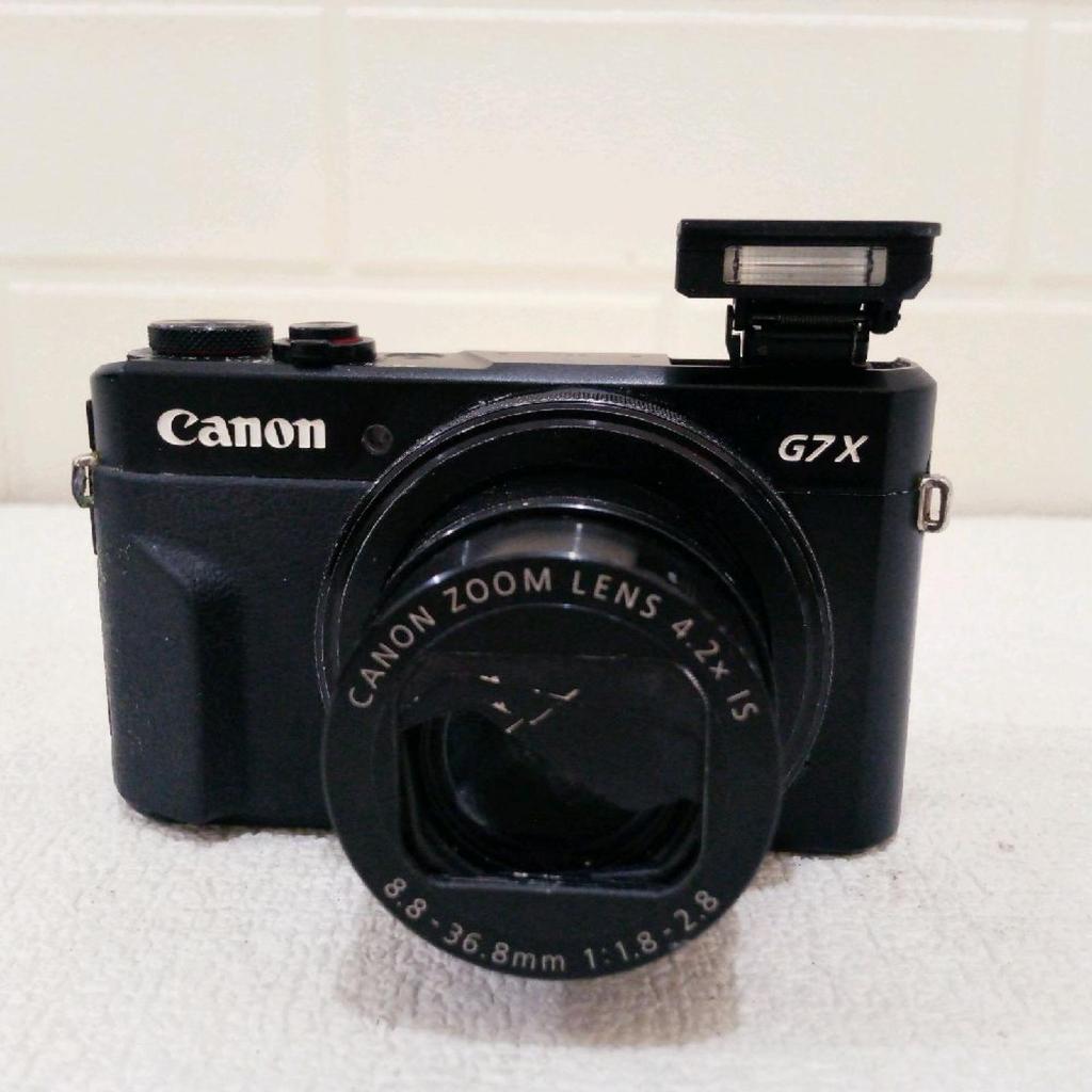 kamera Canon PowerShot G7X Mark II Lensa zoom 4.2x is camera second