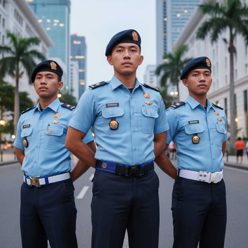 Kopel Pdl Dishub Tactical Hitam Dan Putih List Biru Terbaru