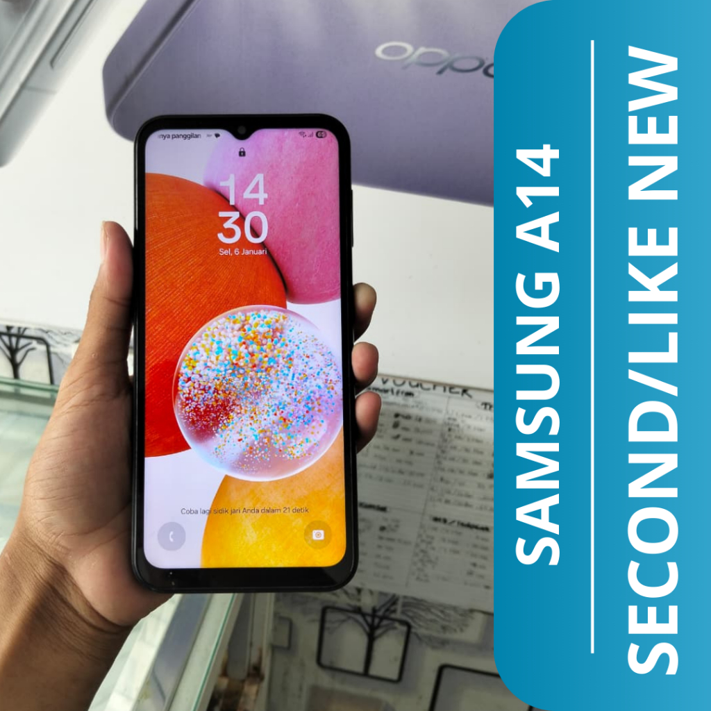 HP SECOND BATANGAN SAMSUNG GALAXY A14 (4/128) /SAMSUNG GALAXY A14 HP SECOND BATANGAN