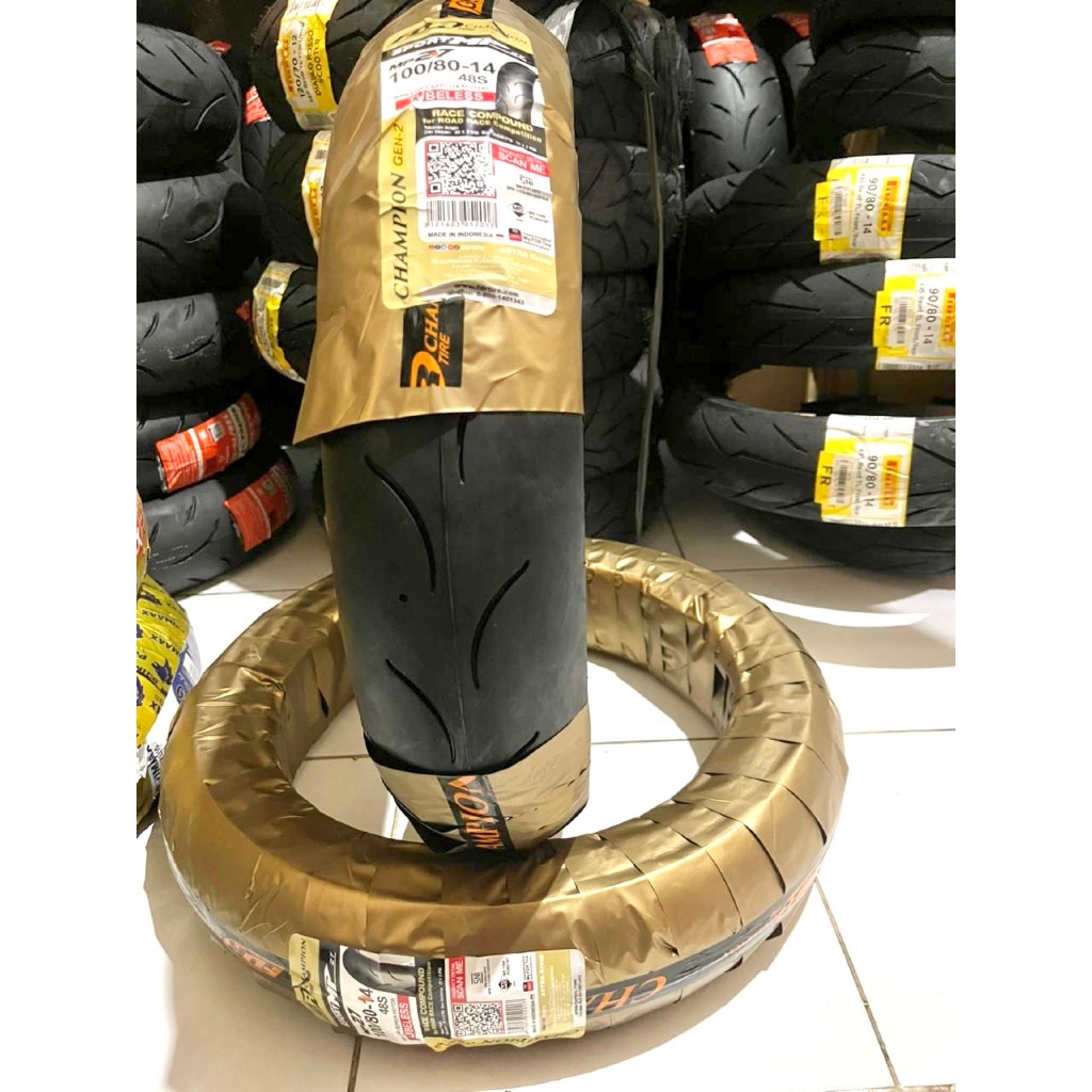 FDR Sport MP27 100/80-14 Tubeless