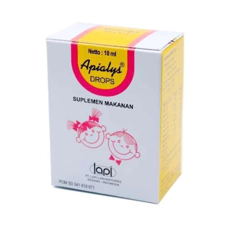 Apialys Drop 10ml - Suplemen makanan penambah nafsu makan anak dan bayi