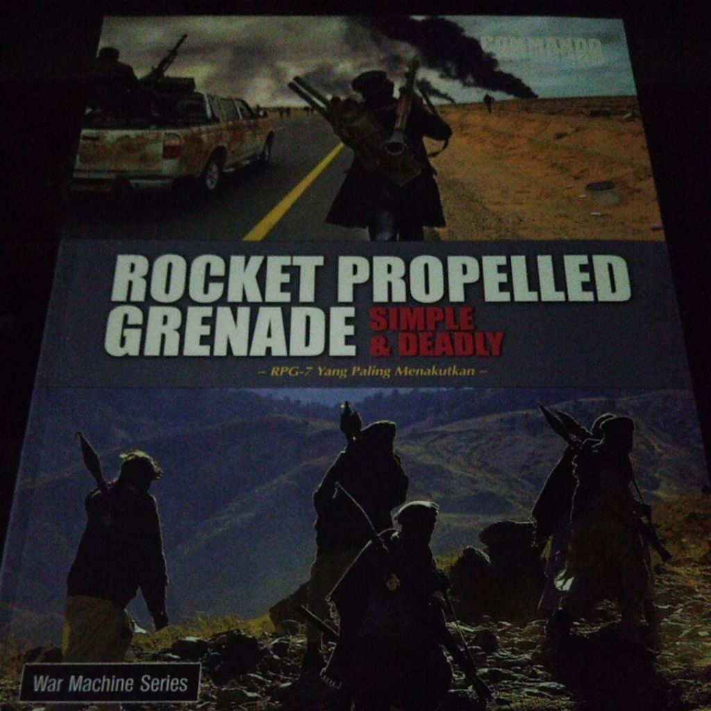 Majalah Commando War Machine Series ROCKET PROPELLED GRENADE