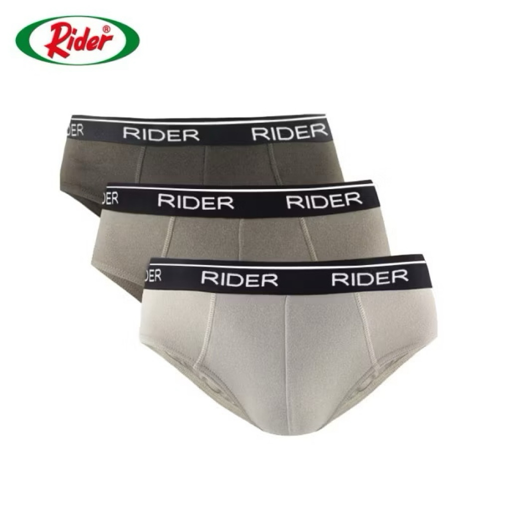 3Pcs Celana dalam Cowok Rider active R315B  /  Celana dalam katun rider segitiga