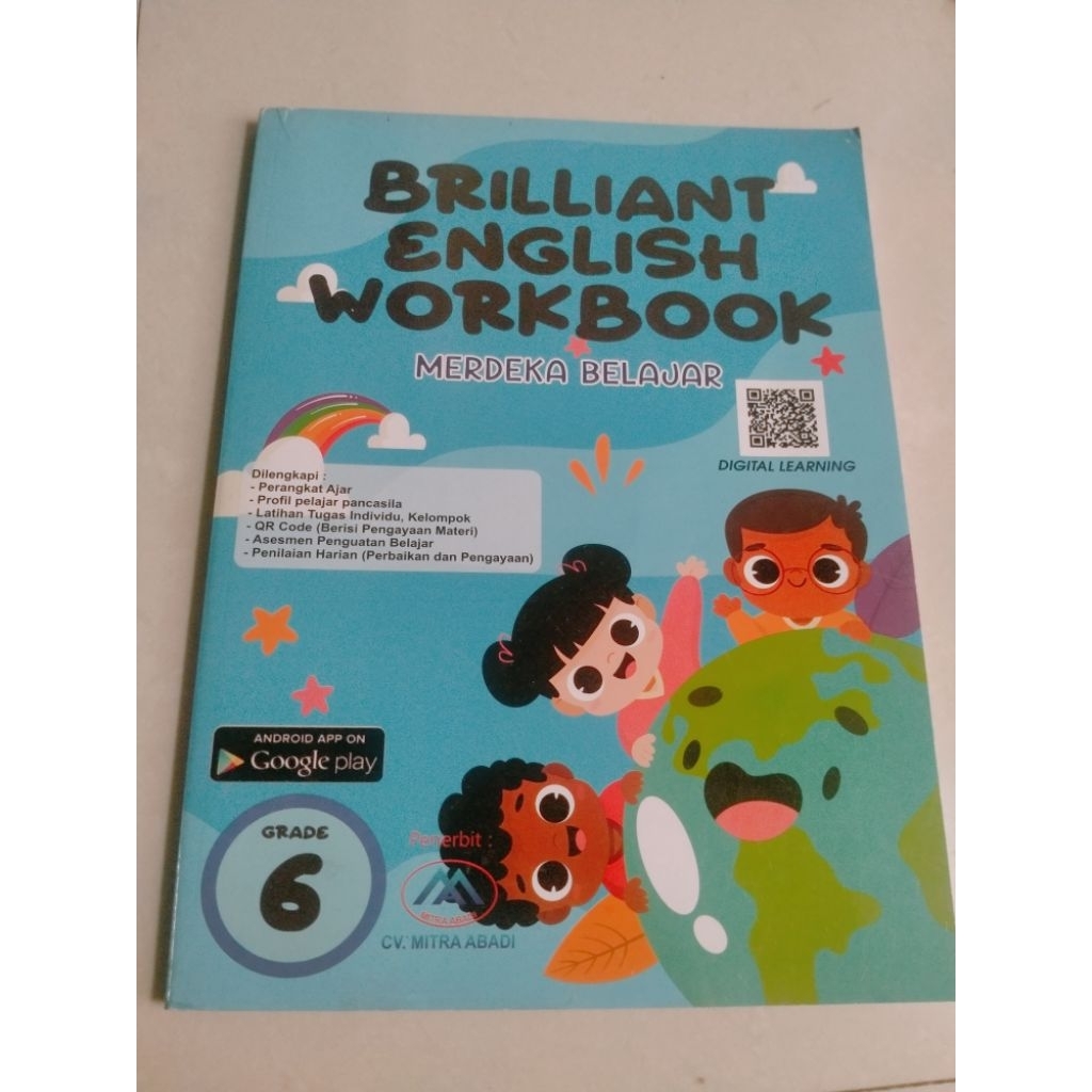 BRILLIANT ENGLISH WORKBOOK SD KELAS 6 KURIKULUM MERDEKA