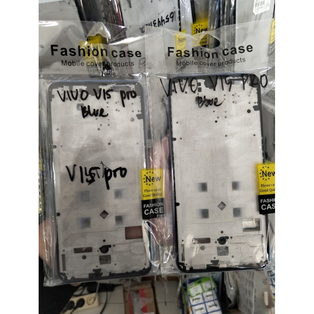 BAZEL+FRAME LCD VIVO V15 PRO BLUE