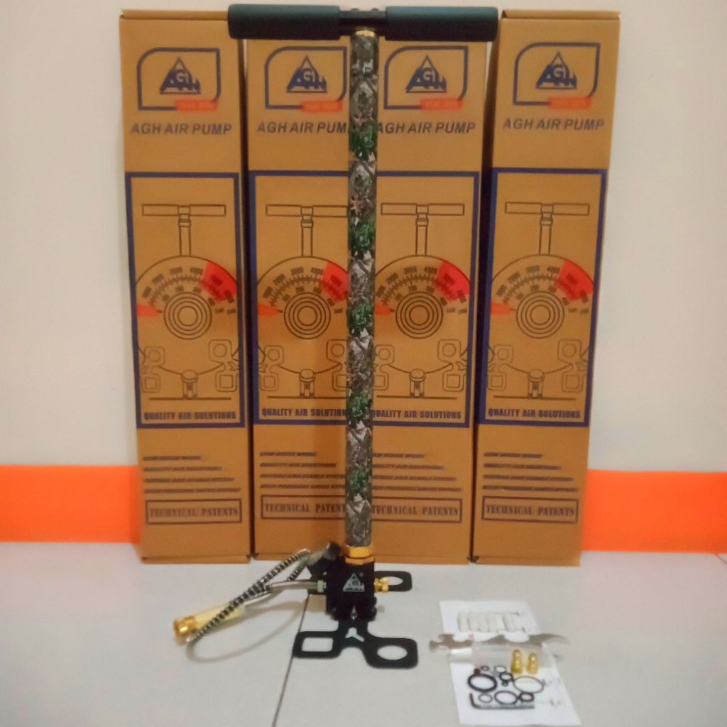 Pompa Pcp 6000 Psi AGH Kaki Lipat,Pompa Pcp warna Kamuflase,Pompa Pcp Import 100%, Pembayaran Bisa C
