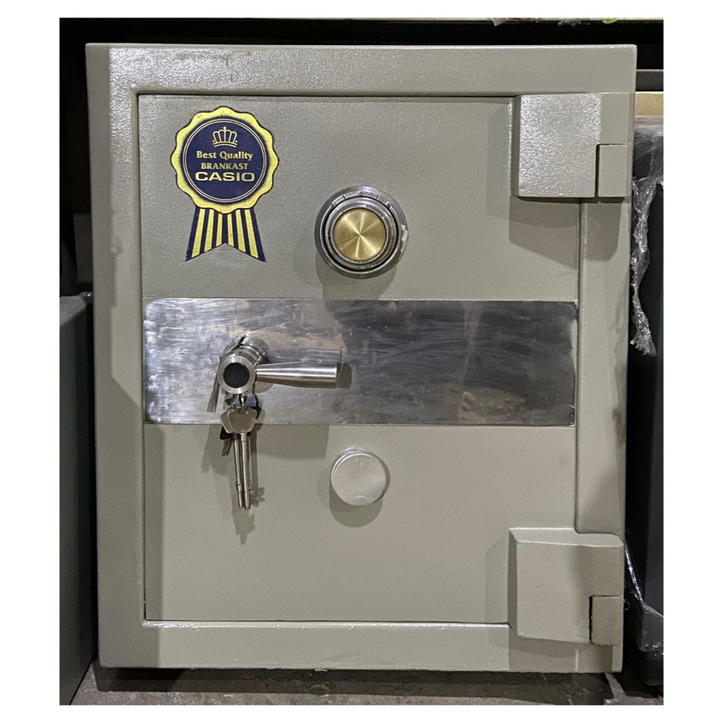 Brankas Casio Tinggi 65 cm Bekas Brangkas Tahan Api Safety Box Brankas Rumah Murah