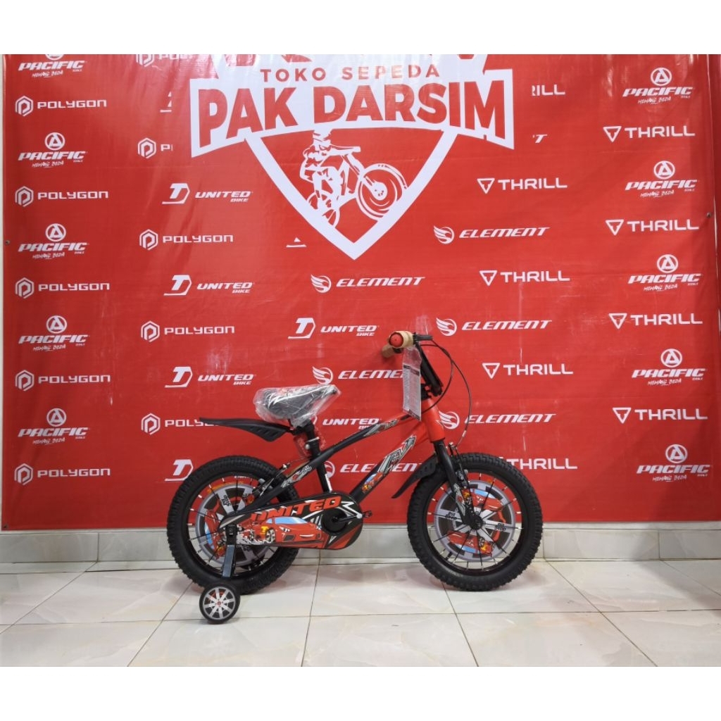 BMX UNITED 16 Inc kualitas bagus