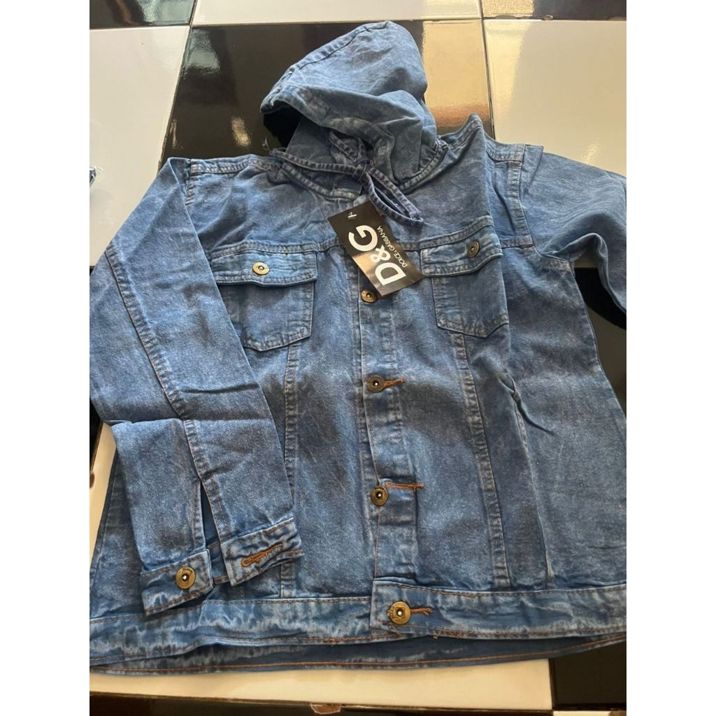 JAKET JEANS WANITA MURAH REALPICT LD 110