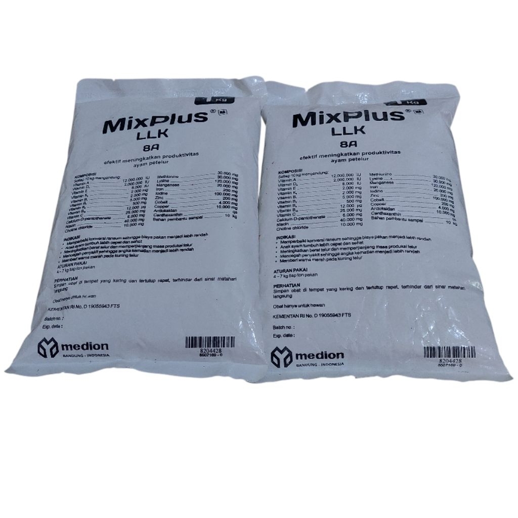 MIXPLUS_MIX PLUS LLK 8A_ PREMIX AYAM PETELUR MEDION