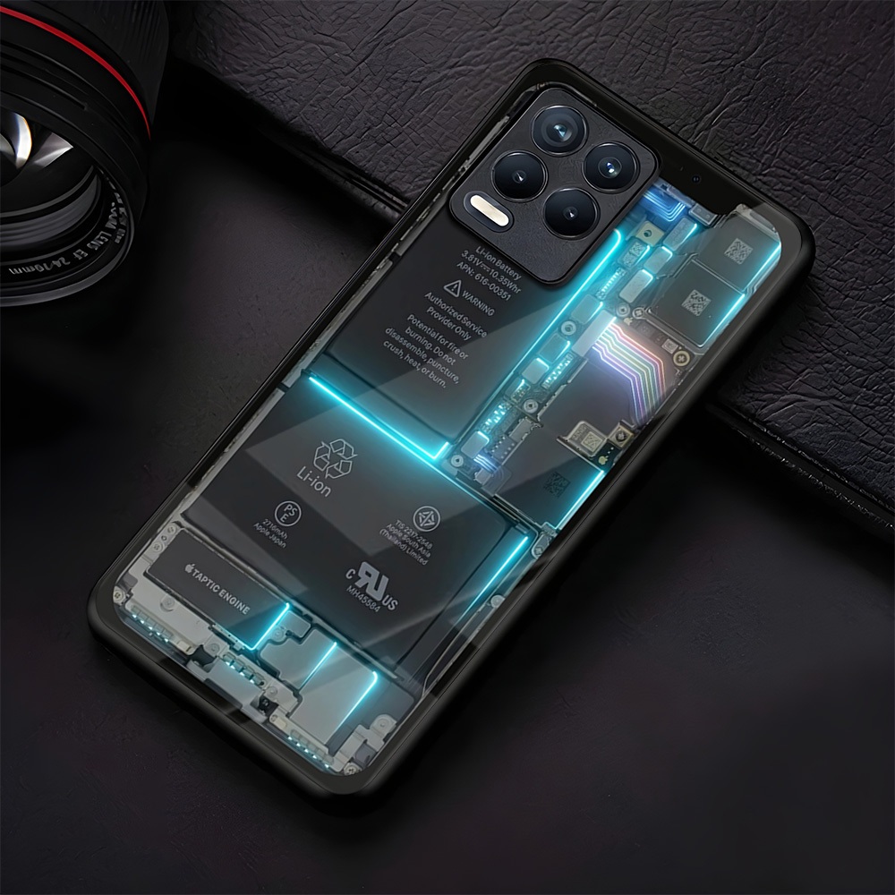 [CC23] SOFTCASE REALME 8 | 8 PRO | 8 5G | 8i | Narzo 50  Softcase Kaca Kilau Glossy | Kesing Realme 