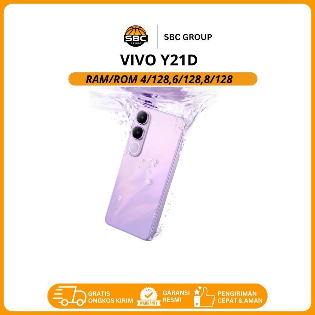 VIVO Y21D RAM/ROM 6/128,8/128