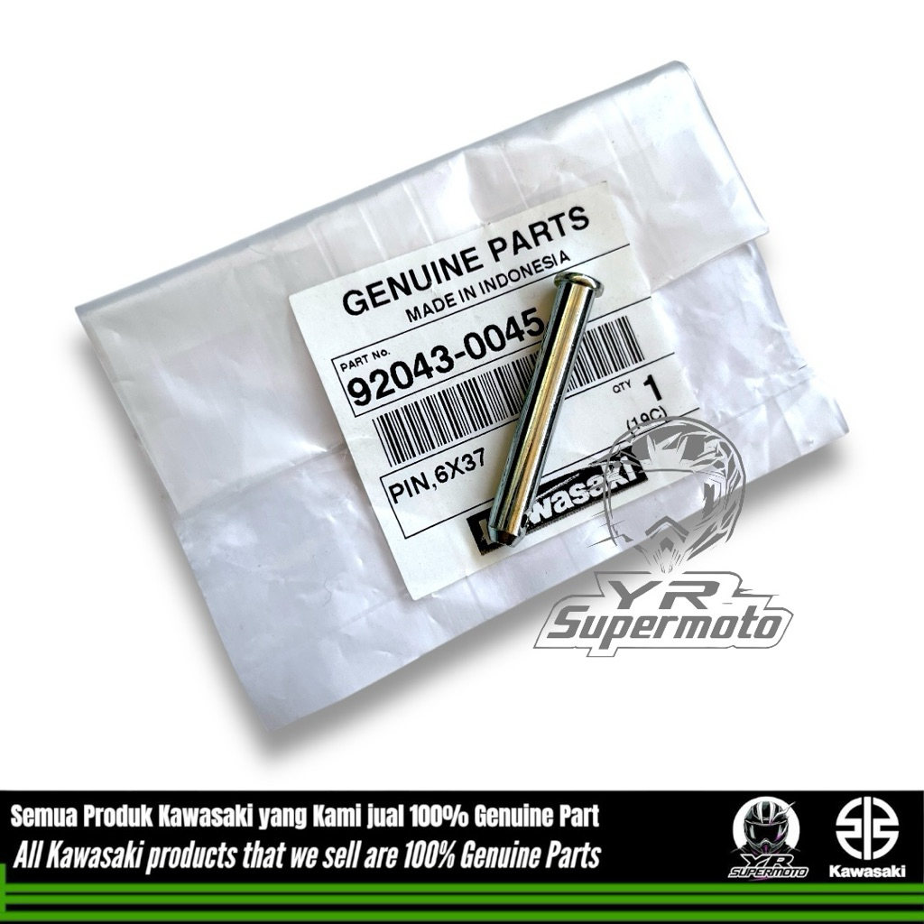 Pin Step Belakang Kawasaki ZX 130 ATHLETE 125 Kawasaki 92043-0045