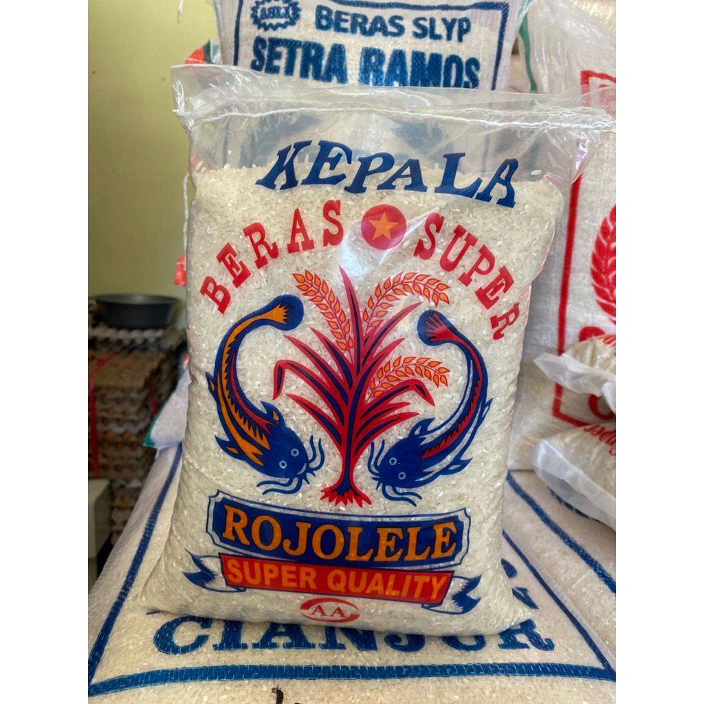 BERAS SUPER ROJOLELE 5 KG PULEUN