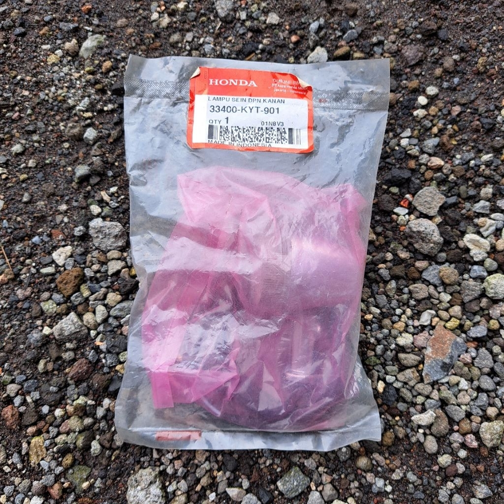 Riting depan kanan honda scopy scoopy karbu LAMPU SEIN DPN KANAN 33440-KYT-901 Original AHM Astra ho