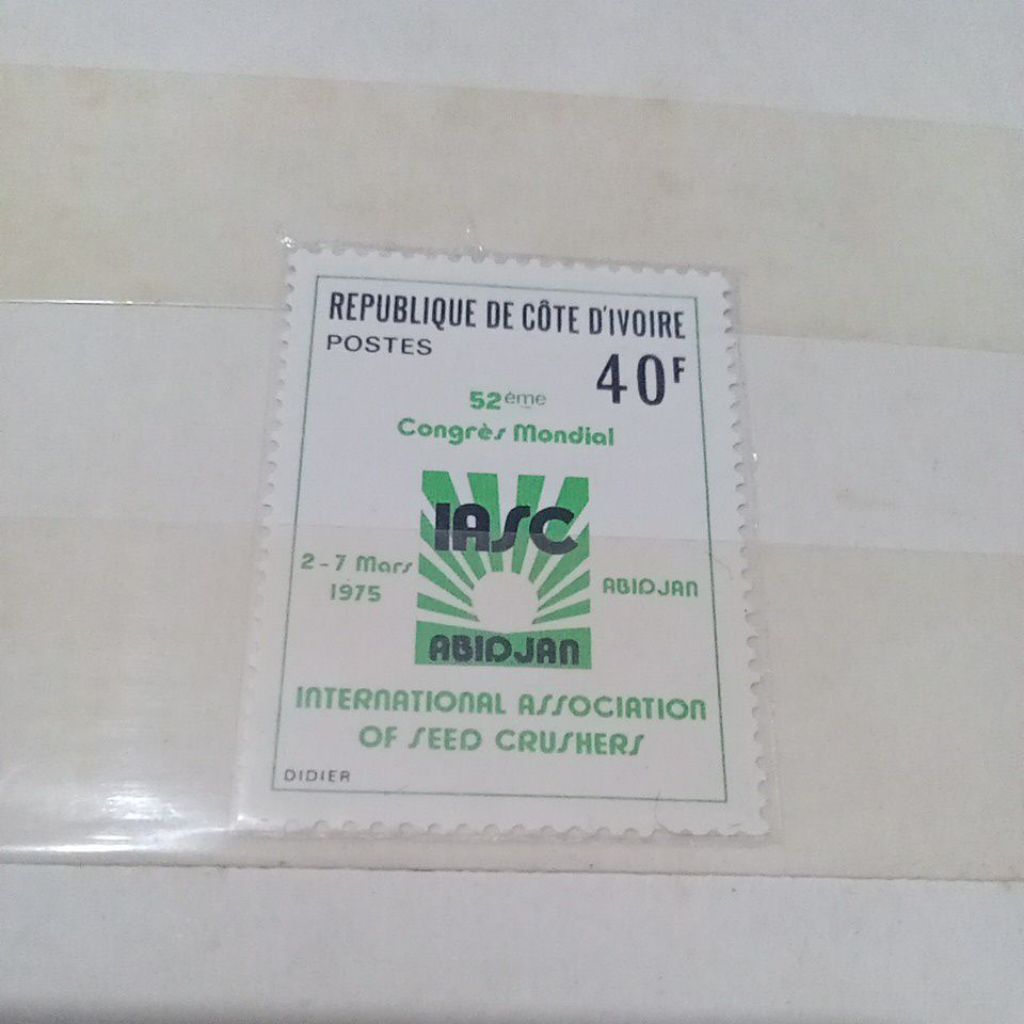 Singel Set Prangko mint dari Pantai Gading