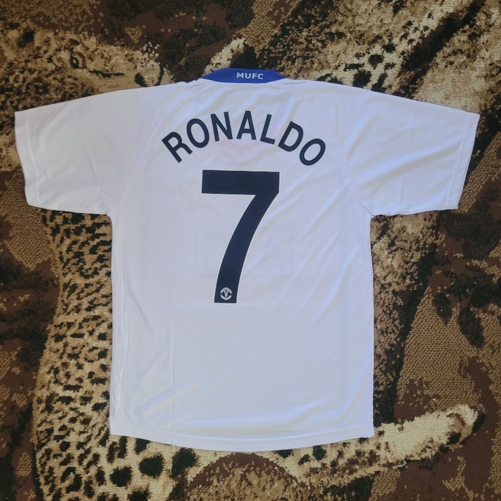 Jersey Manchester united MU away 2008 2009 Ronaldo