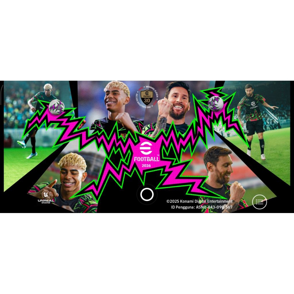 akun efootball by: kingeshaa