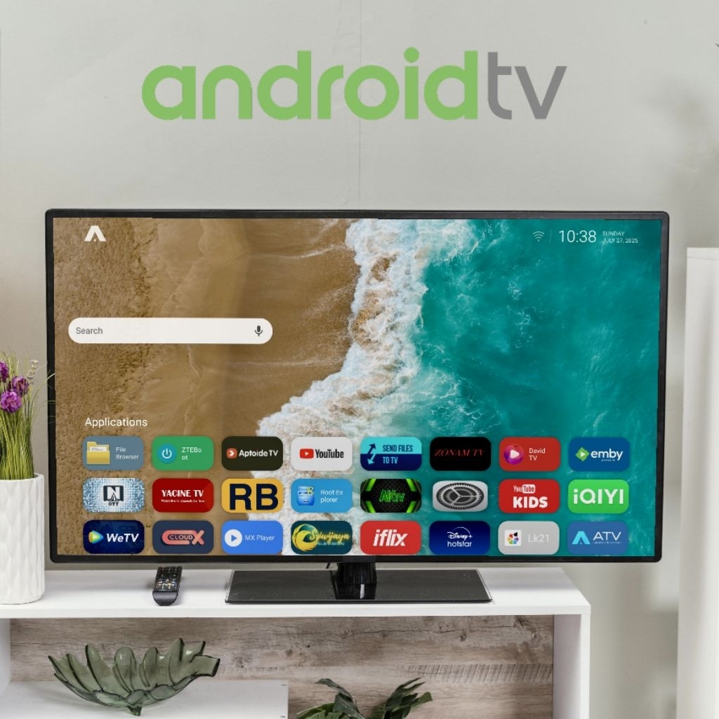 STB Android TV V2 Fullset Sudah Root