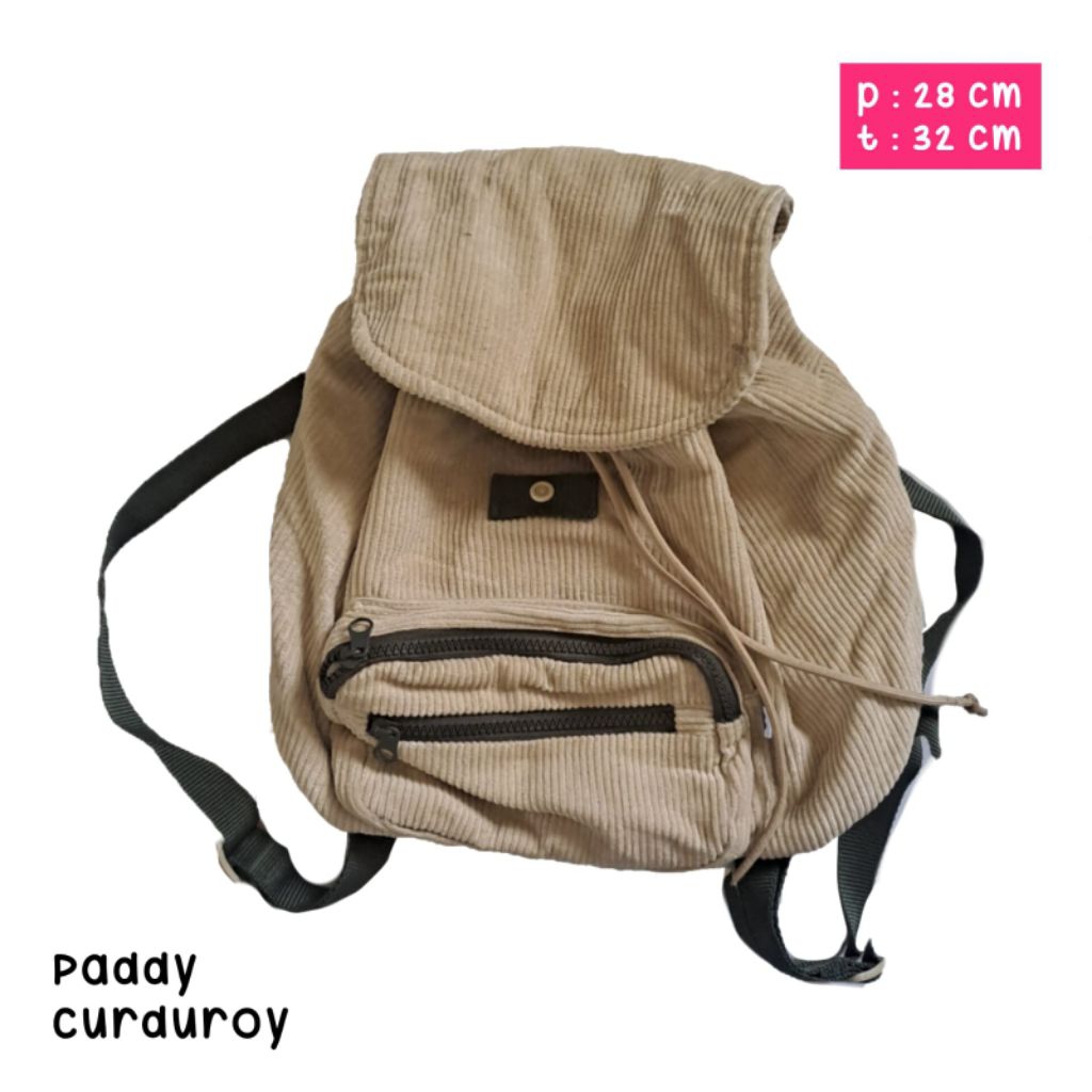 pl - paddy curduroy bag