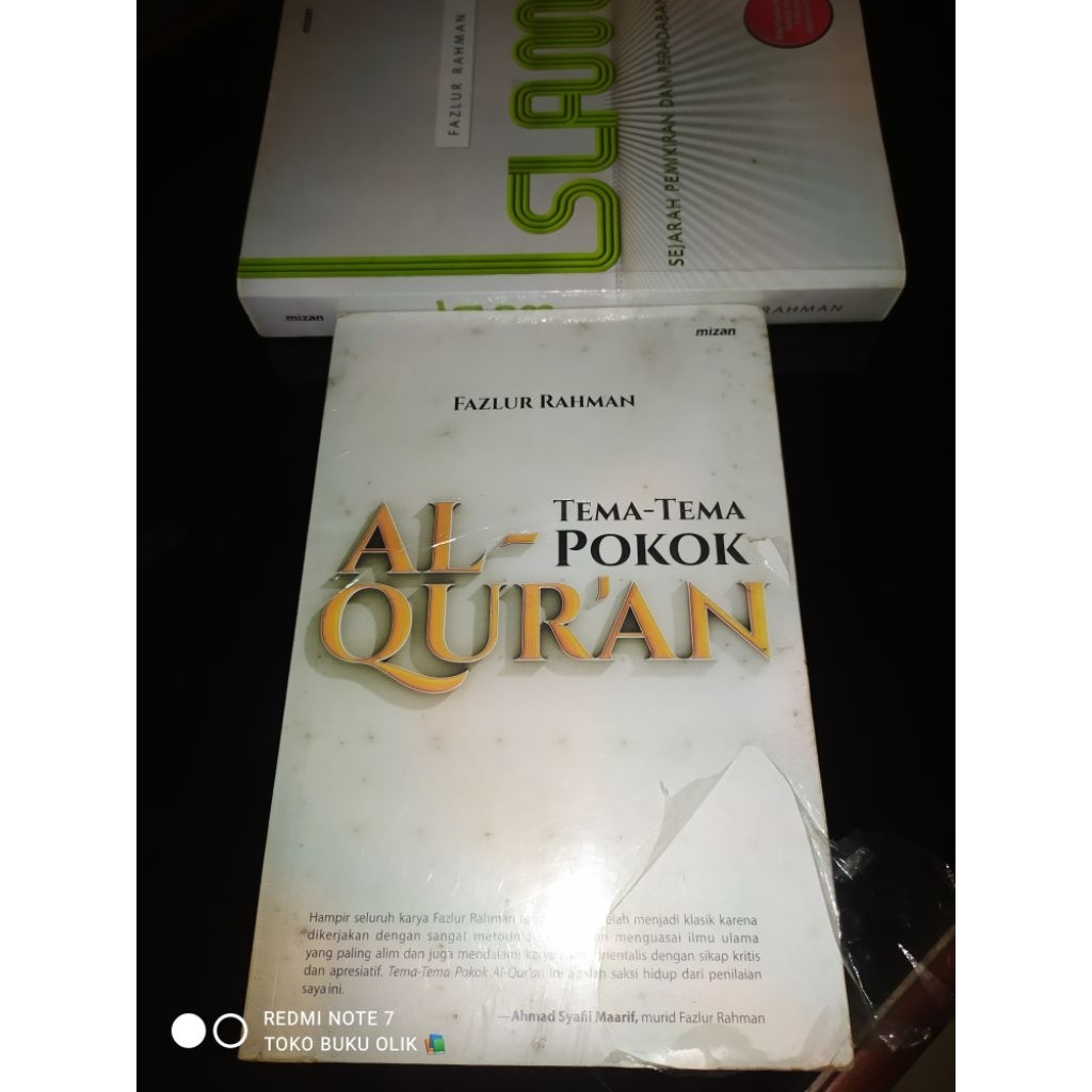 Tema-Tema Pokok Al-Quran - Fazlur Rahman