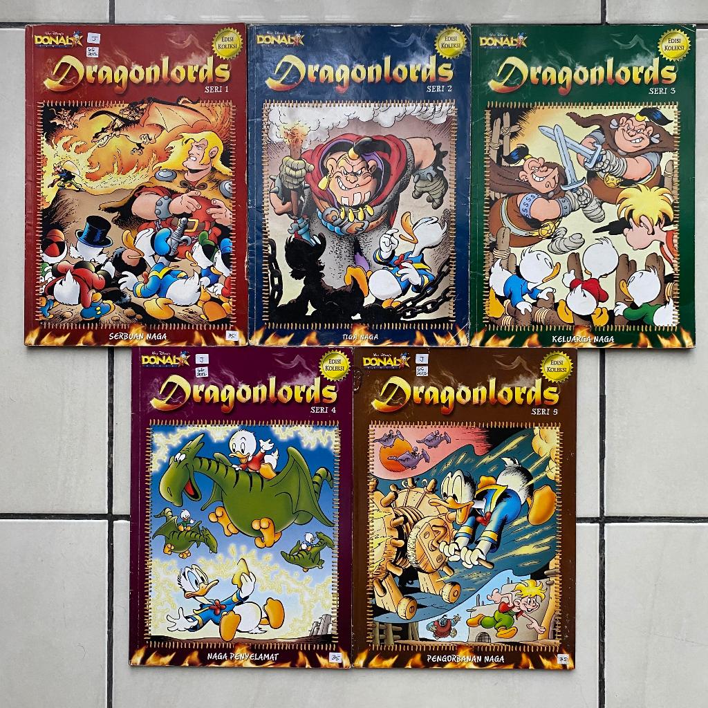 1 Set Komik Donal Bebek Dragonlords - Edisi Koleksi Isi 5 (1)