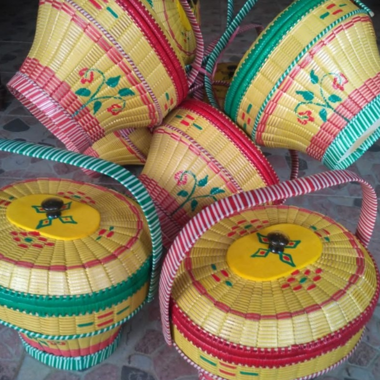 Rapih - Rinjing - Tas Wadah Beras Nasi Dari Bambu