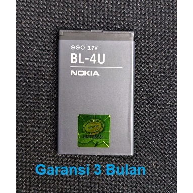 Baterai Batere Batre NOKIA 210 206 300 301 305 500 3120 Classic BL-4U