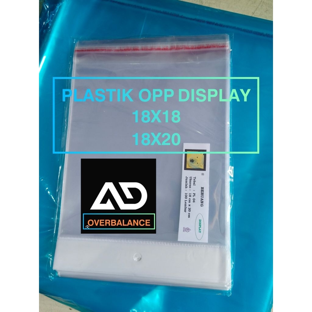 Plastik Opp 18x18 18x20 Display Aksesoris - Plastik Opp 18x18 & 18 x 20 Souvenir & Sticker
