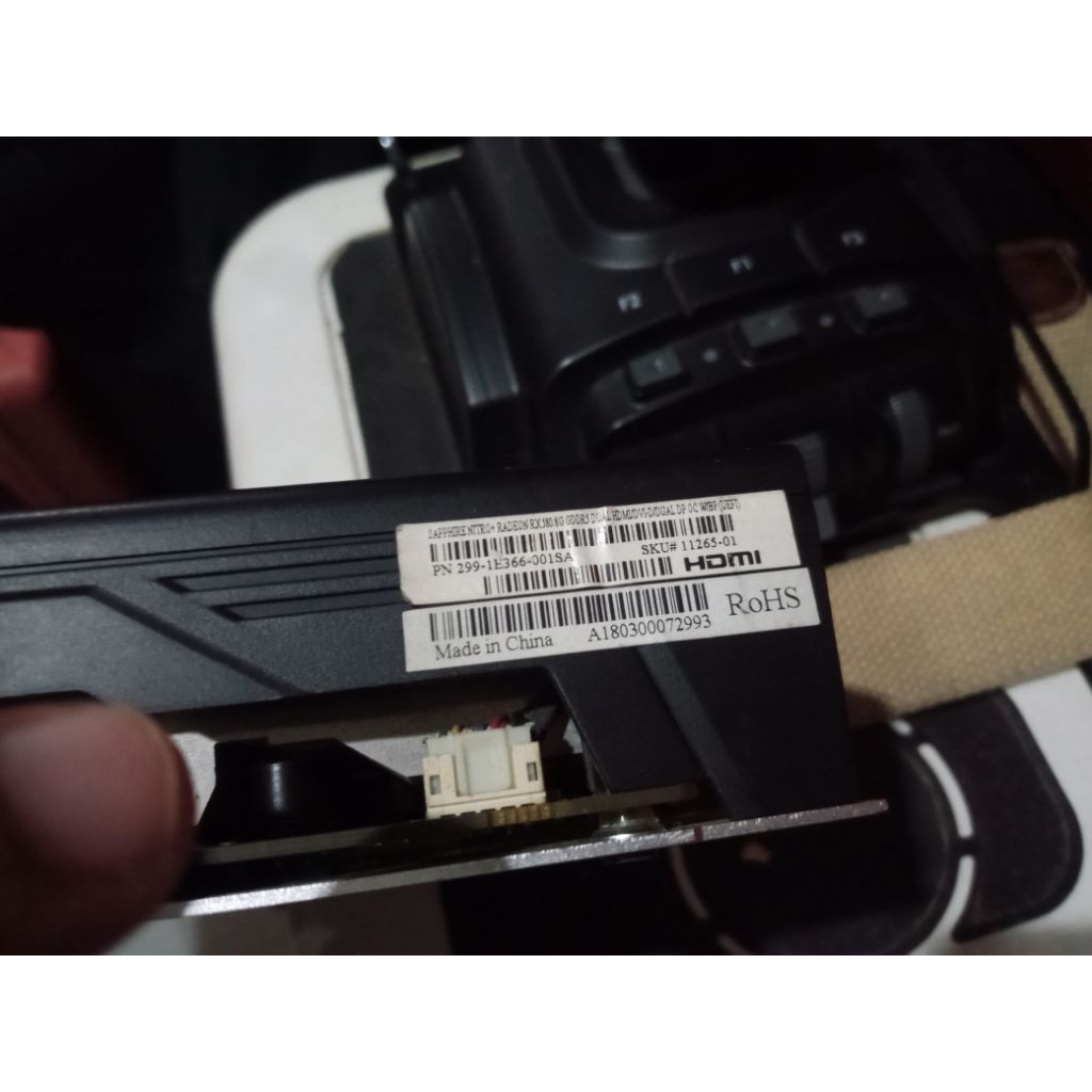 VGA RX 580 8GB SAPPHIRE NITRO+ GDDR5