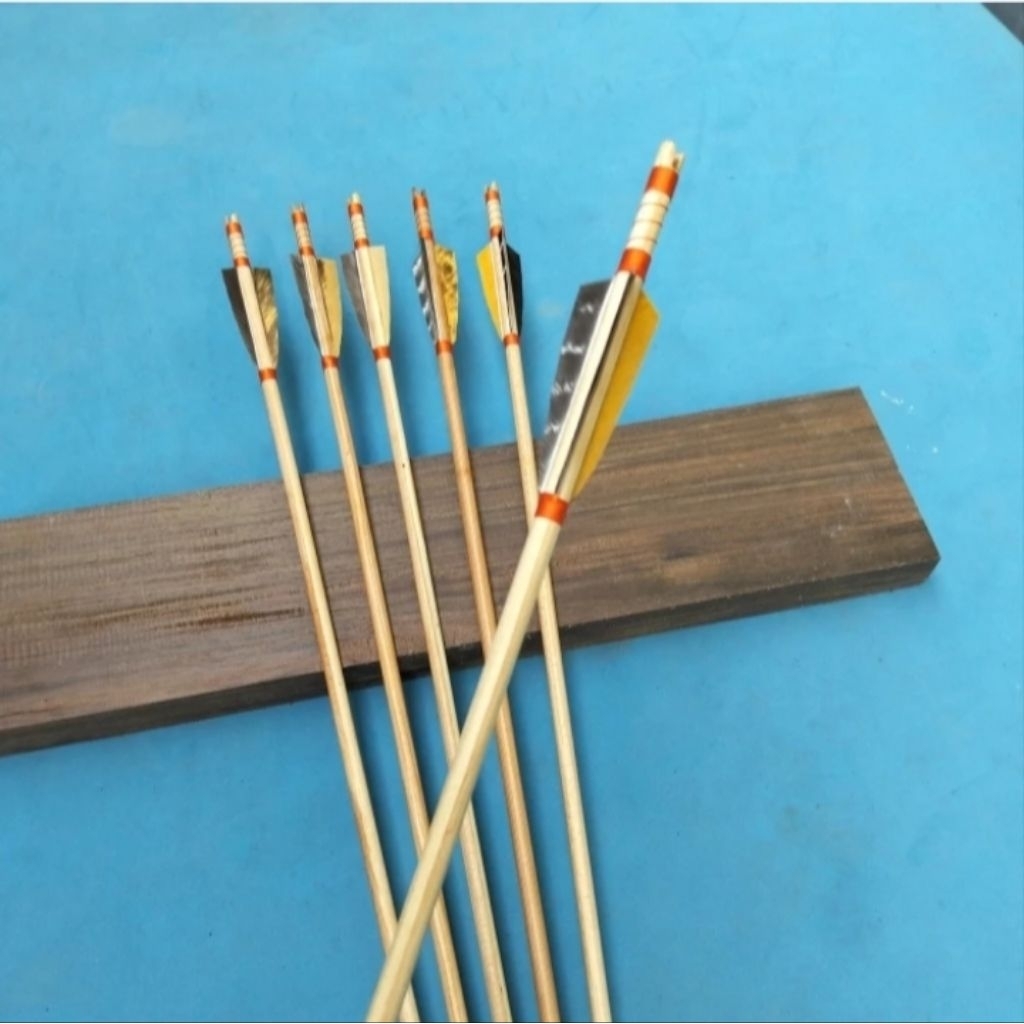 12 arrow ramin grade A  sortir berat seragam arrow bulu kalkun