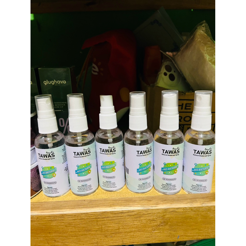 Deodorant spray tawas As Syifa (segel ya)DIKIRIM 3pcs