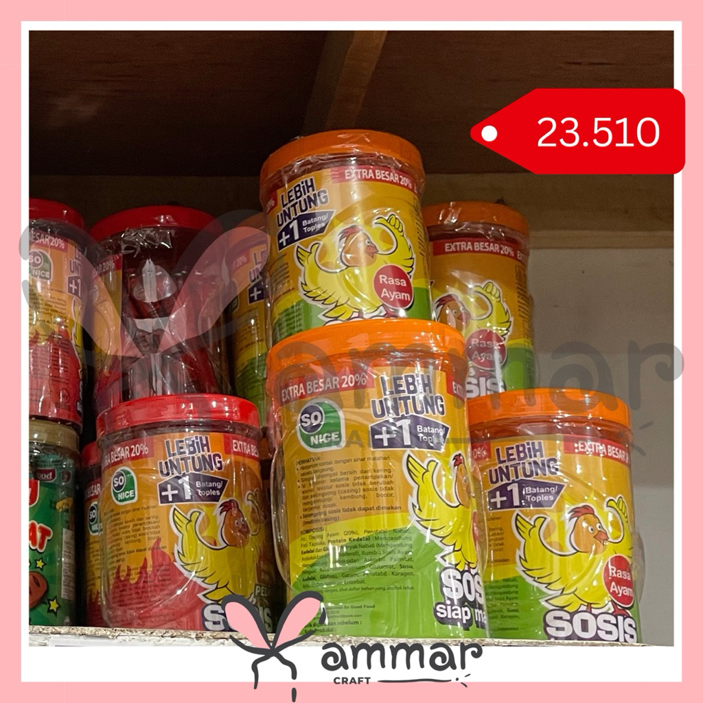 SOSIS SO NICE EXTRA BESAR 20%