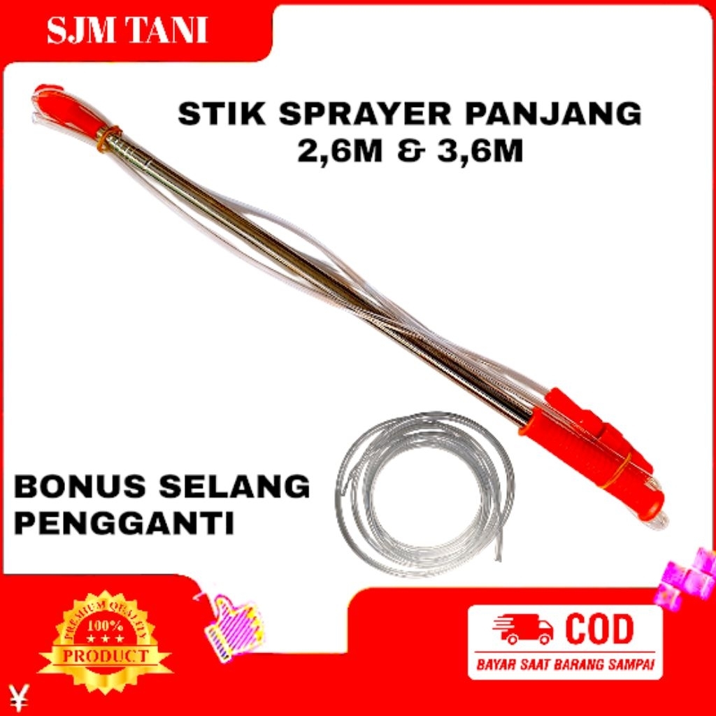 Stik Sprayer panjang stik Sprayer pancing